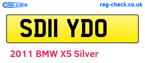 SD11YDO are the vehicle registration plates.