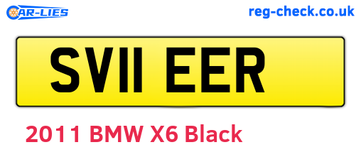 SV11EER are the vehicle registration plates.