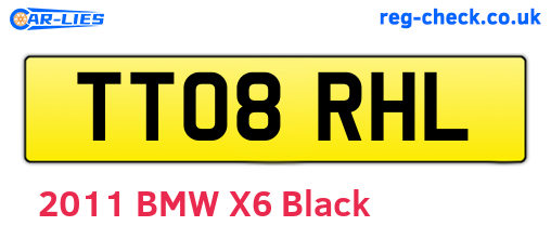 TT08RHL are the vehicle registration plates.