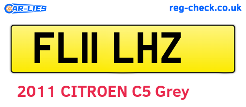 FL11LHZ are the vehicle registration plates.