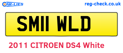 SM11WLD are the vehicle registration plates.