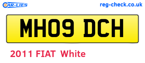 MH09DCH are the vehicle registration plates.