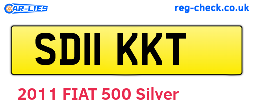 SD11KKT are the vehicle registration plates.
