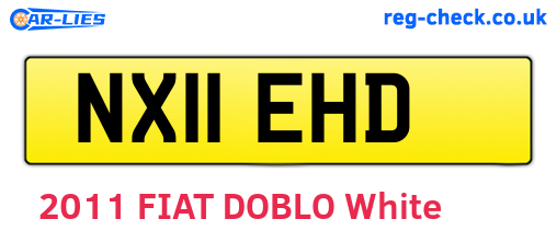 NX11EHD are the vehicle registration plates.