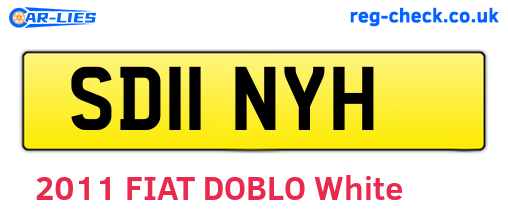 SD11NYH are the vehicle registration plates.
