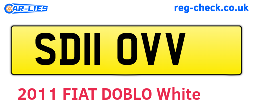 SD11OVV are the vehicle registration plates.