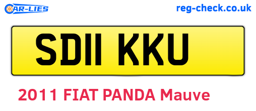 SD11KKU are the vehicle registration plates.