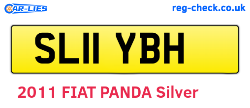 SL11YBH are the vehicle registration plates.