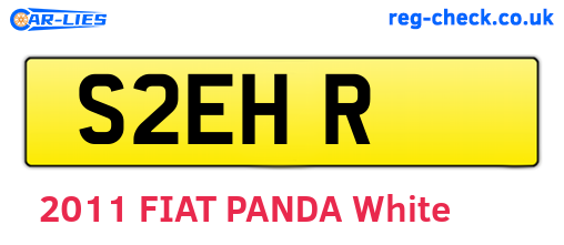 S2EHR are the vehicle registration plates.