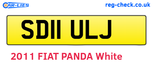 SD11ULJ are the vehicle registration plates.