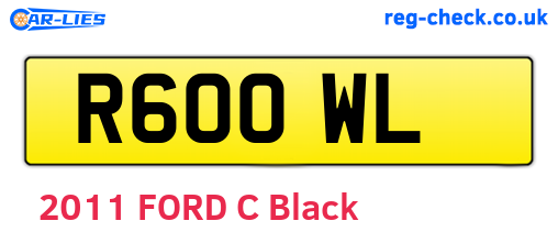 R60OWL are the vehicle registration plates.