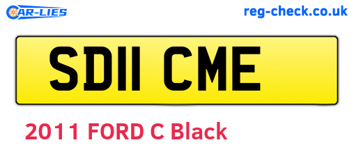 SD11CME are the vehicle registration plates.