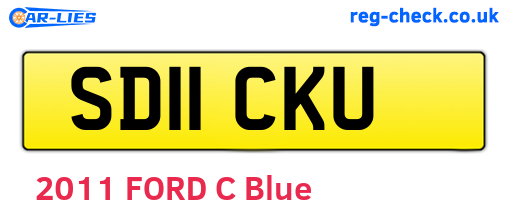 SD11CKU are the vehicle registration plates.