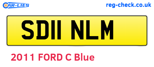 SD11NLM are the vehicle registration plates.