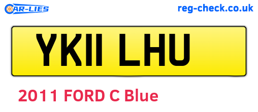 YK11LHU are the vehicle registration plates.