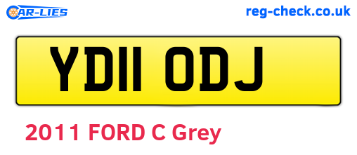YD11ODJ are the vehicle registration plates.