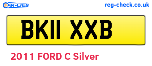 BK11XXB are the vehicle registration plates.