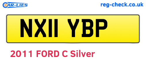 NX11YBP are the vehicle registration plates.