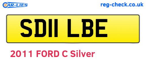 SD11LBE are the vehicle registration plates.