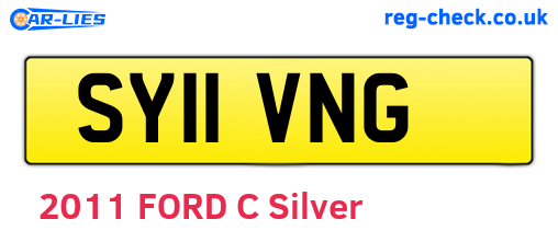 SY11VNG are the vehicle registration plates.