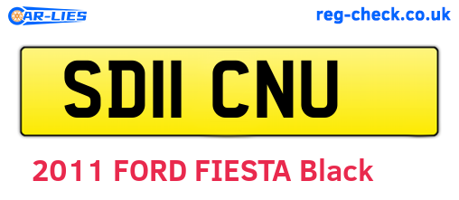 SD11CNU are the vehicle registration plates.