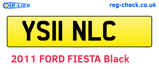 YS11NLC are the vehicle registration plates.