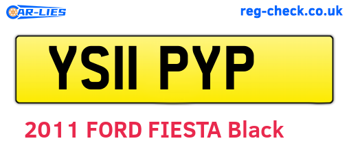 YS11PYP are the vehicle registration plates.