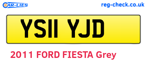 YS11YJD are the vehicle registration plates.