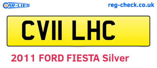 CV11LHC are the vehicle registration plates.