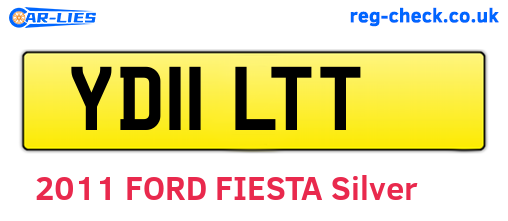 YD11LTT are the vehicle registration plates.