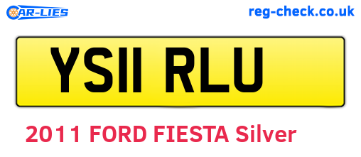 YS11RLU are the vehicle registration plates.