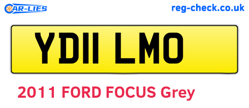 YD11LMO are the vehicle registration plates.
