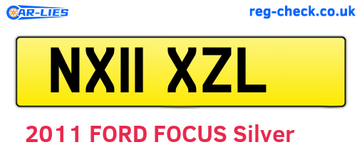 NX11XZL are the vehicle registration plates.