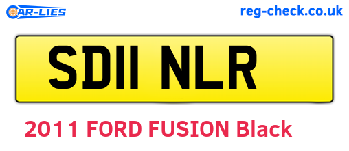 SD11NLR are the vehicle registration plates.