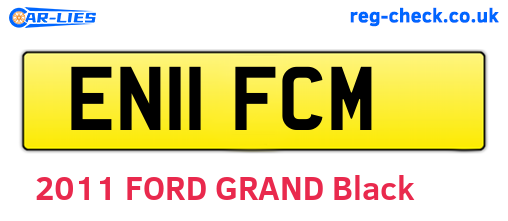 EN11FCM are the vehicle registration plates.