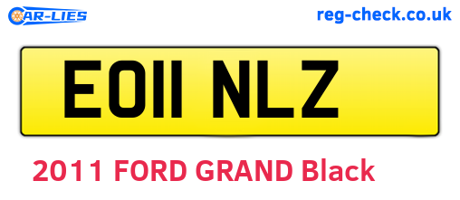 EO11NLZ are the vehicle registration plates.