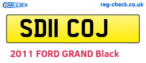 SD11COJ are the vehicle registration plates.