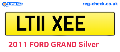 LT11XEE are the vehicle registration plates.