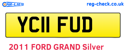YC11FUD are the vehicle registration plates.