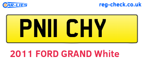 PN11CHY are the vehicle registration plates.