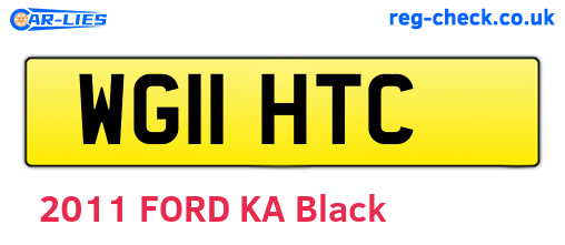 WG11HTC are the vehicle registration plates.