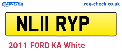 NL11RYP are the vehicle registration plates.