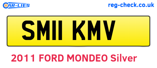 SM11KMV are the vehicle registration plates.