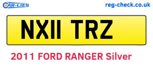 NX11TRZ are the vehicle registration plates.