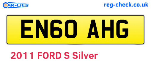 EN60AHG are the vehicle registration plates.