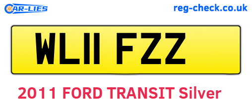 WL11FZZ are the vehicle registration plates.