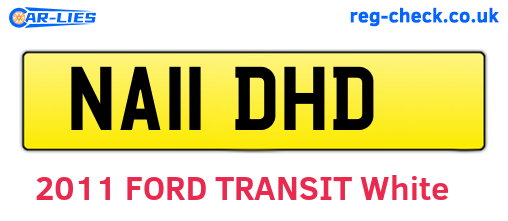 NA11DHD are the vehicle registration plates.