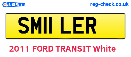 SM11LER are the vehicle registration plates.