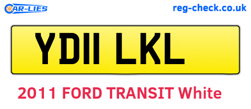 YD11LKL are the vehicle registration plates.