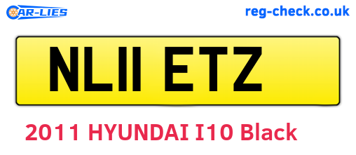 NL11ETZ are the vehicle registration plates.